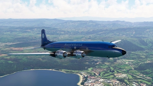 Mensch & Betrieb - PMDG DC 6 A (Cargo Variant Liverie)