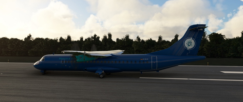 Mensch & Betrieb - ATR 72 600 - Liverie - Asobo