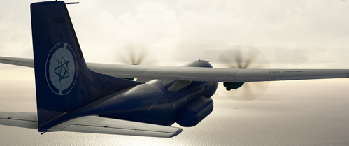 Mensch & Betrieb - C-160 Transall - AzurPoly - Liverie 