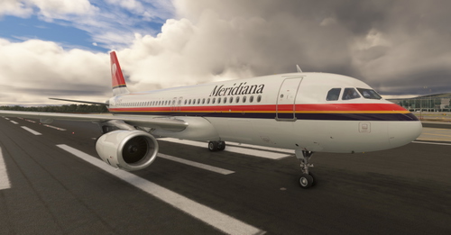 Meridiana EI-EZS | Fenix A320 IAE V2