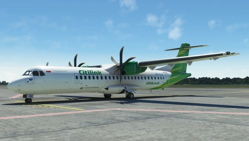 [Mesh Livery] Citilink PK-GJQ for Asobo/Microsoft ATR 72-600