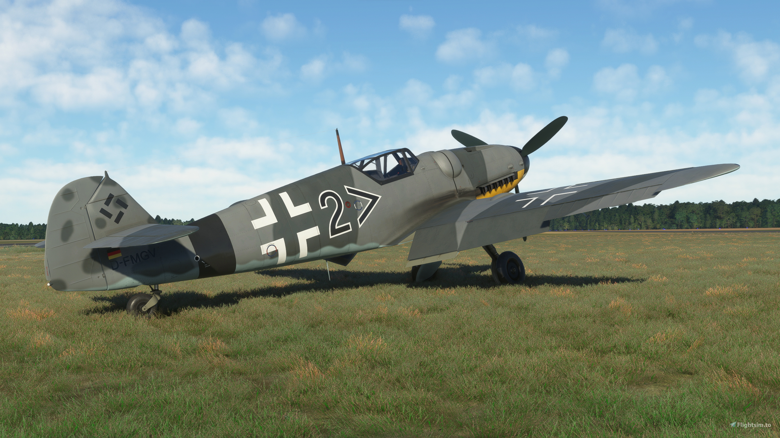 Messerschmitt Bf 109G-14 'Black 2' (WkNr.462707 / D-FMGV