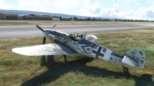 Messerschmitt Bf 109G-2/Trop  "Schwarzer Doppelwinkel"  Stab  I./JG 77