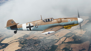 Messerschmitt Bf 109G-2/Trop 'Black 6' (WkNr. 10639/ex-G-USTV) thumbnail 3
