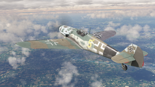 Messerschmitt Bf 109G-6   "Gelbe 5"   3./JG53