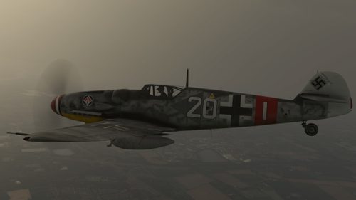 Messerschmitt Bf 109G-6   "Weiße 20"   Stab III./ JG 1
