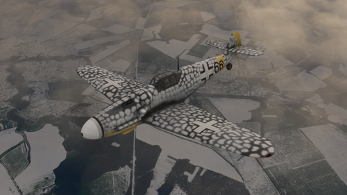 Messerschmitt Bf 109G-6  "Black 66"  102/I Ö.V.Szd. (RHAF)