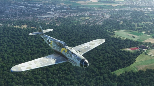 Messerschmitt Bf-109G-6  JG 3 Yellow 6