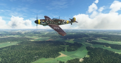 Messerschmitt Bf-109G-6  JG302 Black 8