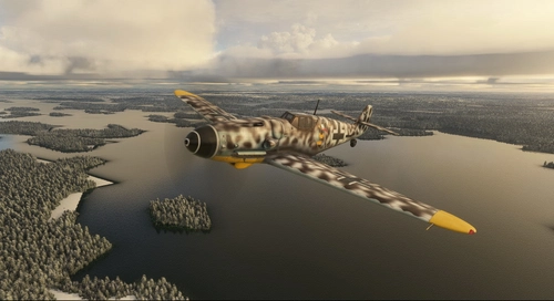 Messerschmitt Bf-109G-6  JG5 Horst Carganico