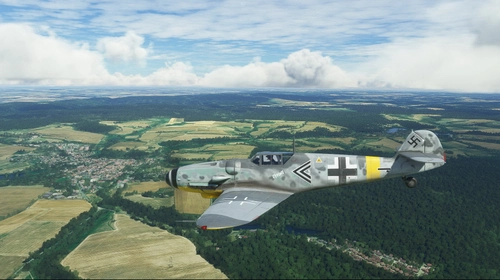 Messerschmitt Bf-109G-6  JG52 "Christl" Gerhard Barkhorn
