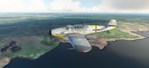 Messerschmitt Bf-109G-6  JG54 White 10 Oblt Weiss