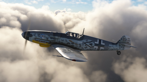Messerschmitt Bf 109G-6  W.Nr. 160717 "Schwarzer Doppelwinkel"  II./JG 51