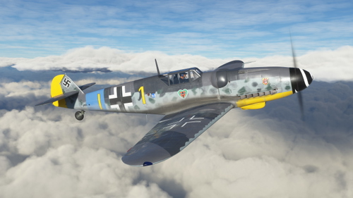 Messerschmitt Bf 109G-6 "Gelbe 1” W.Nr. 440141      9./JG 54