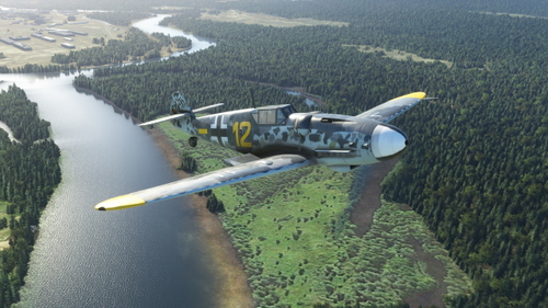 Messerschmitt Bf 109G-6 "Gelbe 12"  W.Nr. 14810  Stab III./ JG 5