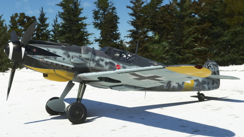 Messerschmitt Bf 109G-6 "Weiße 1” 4./JG 52