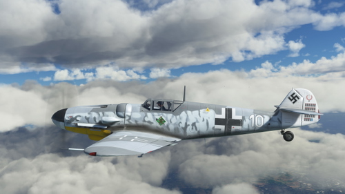 Messerschmitt Bf 109G-6 "Weiße 10” Staffelkapitän 1./JGr 50