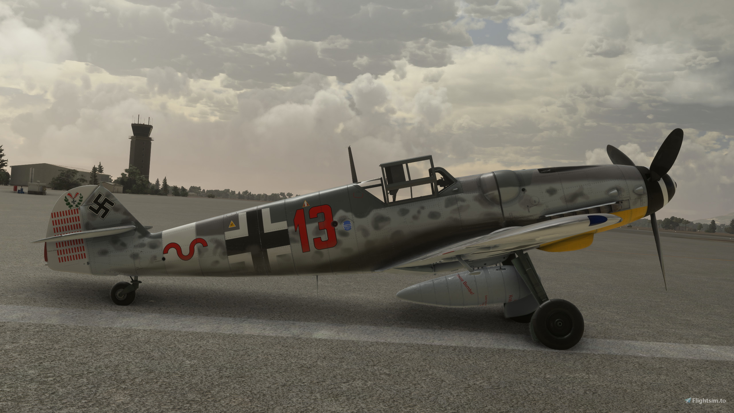 Messerschmitt Bf 109G-6/R6 trop 