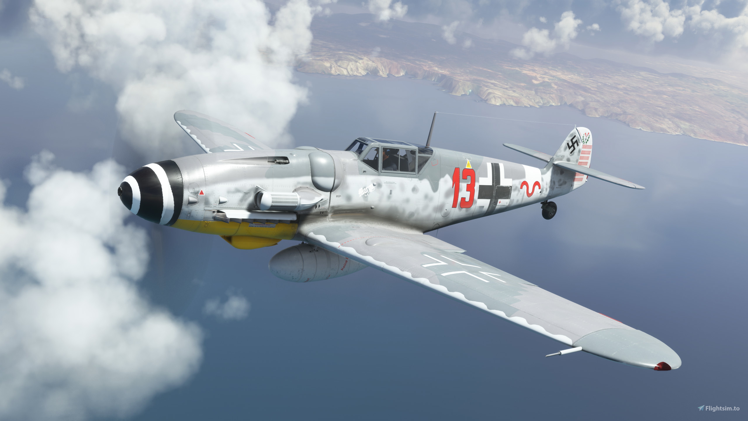 Messerschmitt Bf 109G-6/R6 trop 