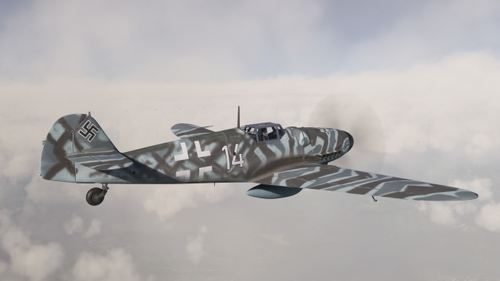 Messerschmitt Bf 109G-8 W.Nr. 200...  "Weiße 14"  I./NAGr. 12