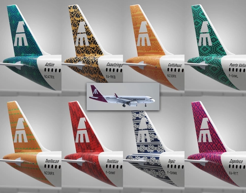 Mexicana Special Tails MEGAPACK - iniBuilds A320neo
