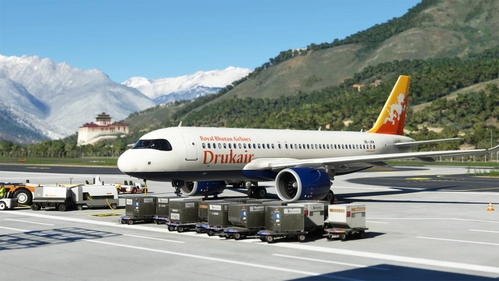 Microsoft - Inibuilds Airbus A320Neo V2.0 | Druk Air (A5-JKW) (Real World) | 8K
