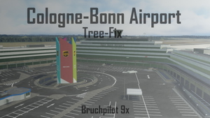 iniBuilds Airport Cologne-Bonn (EDDK) - Tree fix thumbnail 1