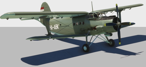 Microsoft Antonov AN2 /  HA-ABK