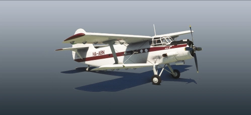 Microsoft Antonov AN2 / HA-ABN  " Nowadays Livery"