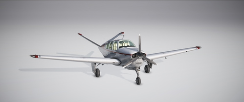 Microsoft Beechcraft Bonanza V35B | N3704Q