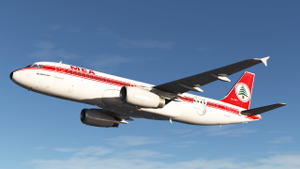 Middle East Airlines MEA 70s  Retro OD-MRT  75th Anniversary  Fenix  A320 AE Engines thumbnail 9