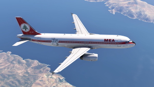 Middle East Airlines MEA 70s  Retro OD-MRT  75th Anniversary  Fenix  A320 AE Engines thumbnail 11