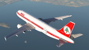 Middle East Airlines MEA 70s  Retro OD-MRT  75th Anniversary  Fenix  A320 AE Engines thumbnail 12