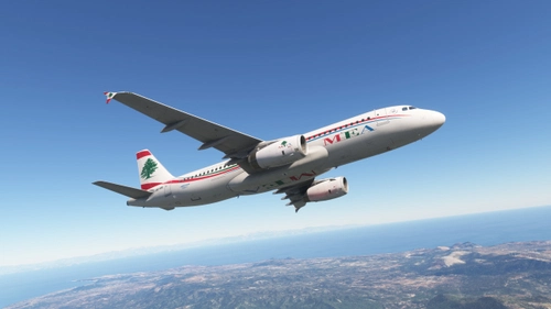 Middle East Airlines  Msn 5000 OD-MRL Fenixsim A320  IAE