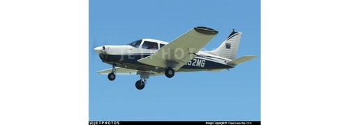 Middle Georgia State University - (3-Pack) - JustFlight Piper Warrior II