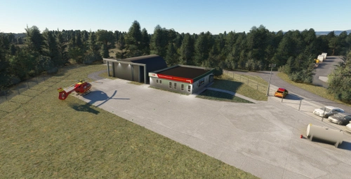 Midlands Air Ambulance Base  Strensham
