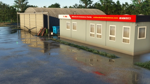 Midlands Air Ambulance Base Strensham