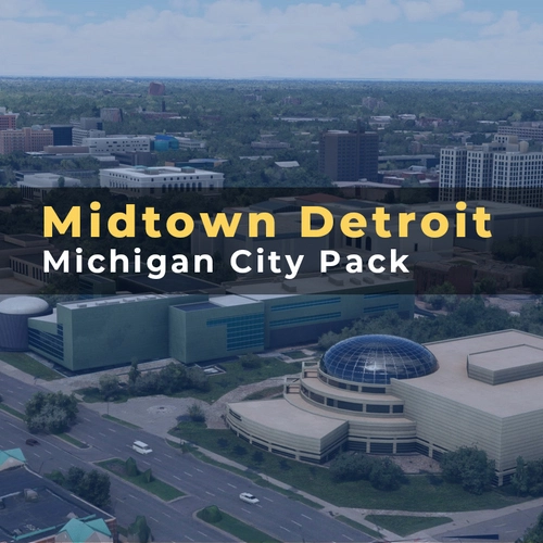 Midtown Detroit, Michigan, City Pack