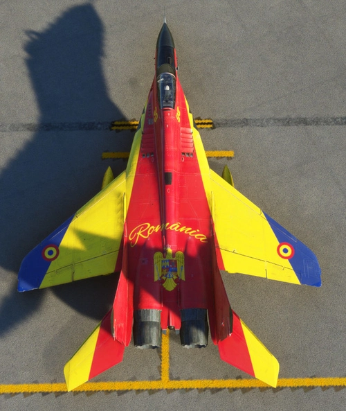 MIG 29 Romanian Airforce Tricolor (Fictional)