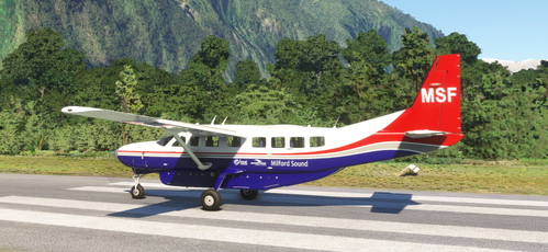 Milford sound flights ZK-MSF
