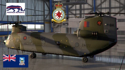 Miltech CH-47D RAF ZA677 & ZA680 7 & 18 SQN