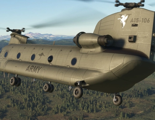 Miltech CH47-D, Royal Australian Air Force A15-106 