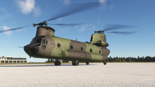 Miltech Ch47 Livery RCAF CH47 #310