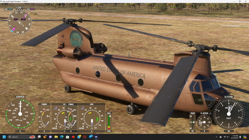 Miltech CH47D  Airforce  One