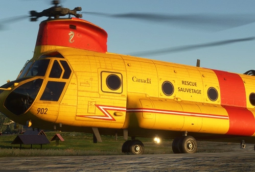 Miltech Chinook CH47D - RCAF -Search & Rescue (Snake 902)