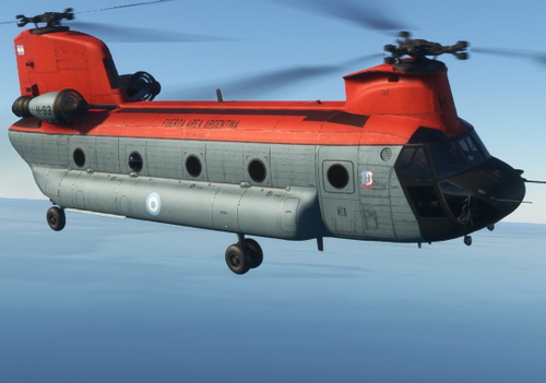 Miltech Chinook CH47D- Fuerza Aérea Argentina