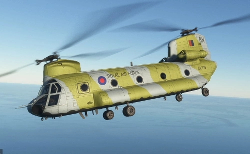 Miltech Chinook CH47D- Royal Air Force (Bravo November) 