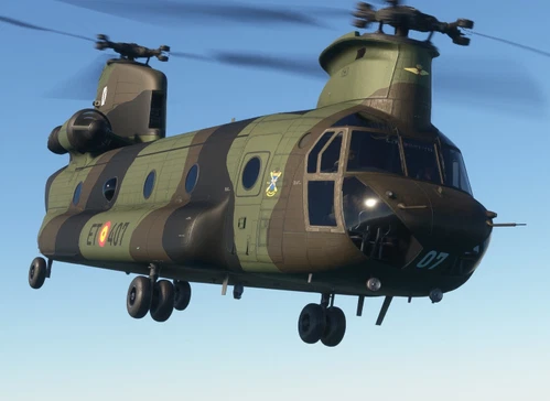 Miltech Chinook CH47D- Spanish Air Force Famet Camo 