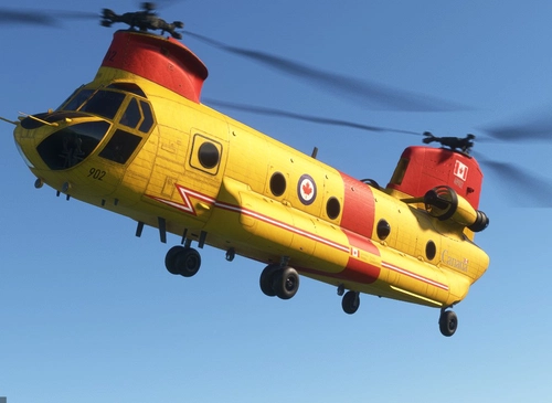 Miltech Chinook CH47D-CAFSAR Search & Rescue