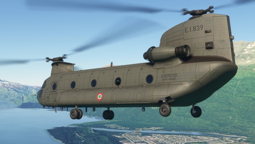 Miltech Chinook CH47D-Esercito Italiano 